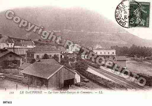 Ville de SAINTGEORGESDECOMMIERS, carte postale ancienne