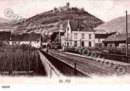 Ville de SAINTHIPPOLYTE, carte postale ancienne