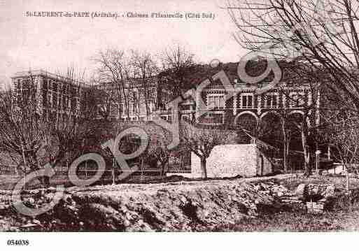 Ville de SAINTLAURENTDUPAPE, carte postale ancienne