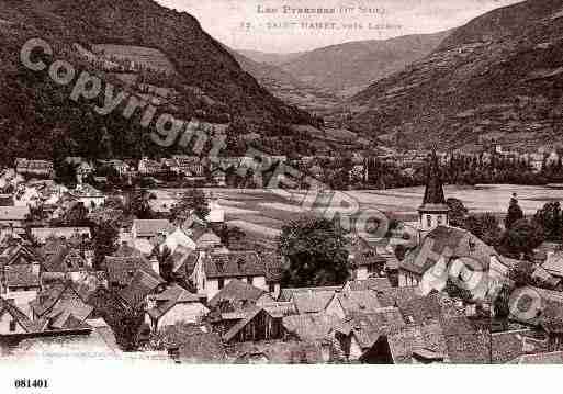 Ville de SAINTMAMET, carte postale ancienne