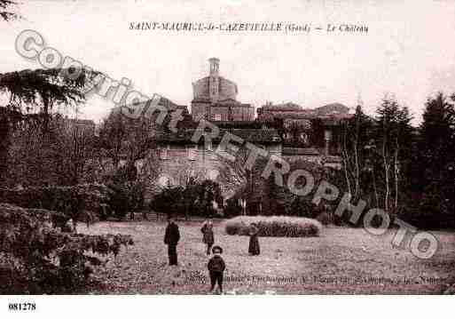 Ville de SAINTMAURICEDECAZEVIEILLE, carte postale ancienne