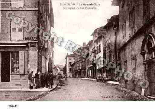 Ville de SAINTPAULIEN, carte postale ancienne