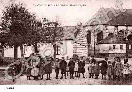 Ville de SAINTSAUFLIEU, carte postale ancienne