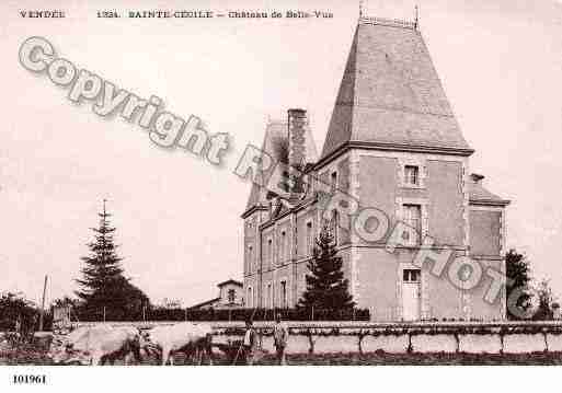 Ville de SAINTECECILE, carte postale ancienne