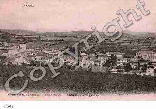 Ville de SALSIGNE, carte postale ancienne