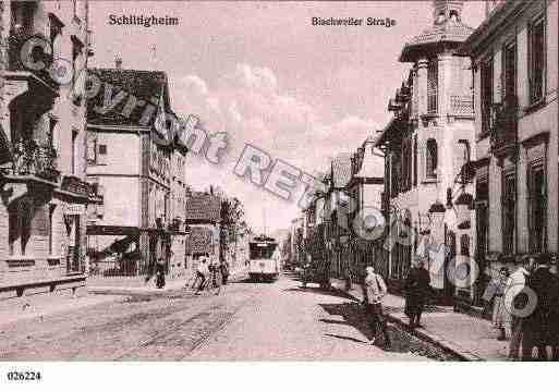 Ville de SCHILTIGHEIM, carte postale ancienne