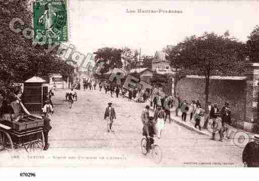 Ville de TARBES, carte postale ancienne