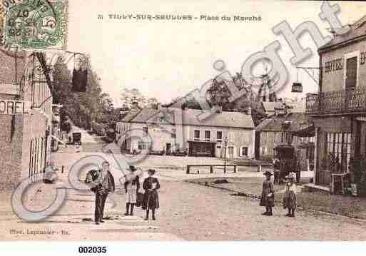 Ville de TILLYSURSEULLES, carte postale ancienne