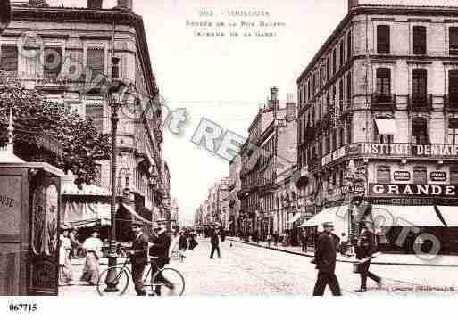 Ville de TOULOUSE, carte postale ancienne