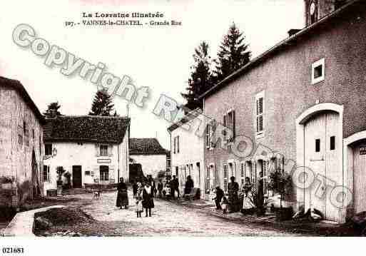 Ville de VANNESLECHATEL, carte postale ancienne