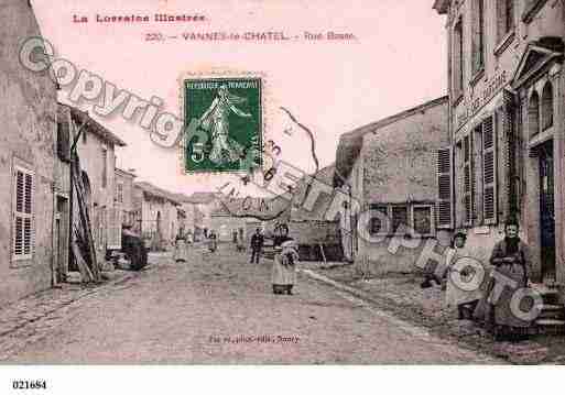 Ville de VANNESLECHATEL, carte postale ancienne Ville de VANNESLECHATEL, carte postale ancienne