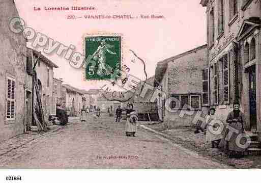 Ville de VANNESLECHATEL, carte postale ancienne