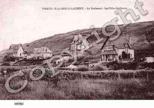 Ville de VIERVILLESURMER, carte postale ancienne