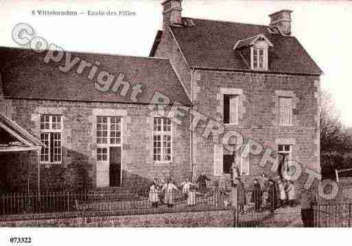 Ville de VILLEBAUDON, carte postale ancienne