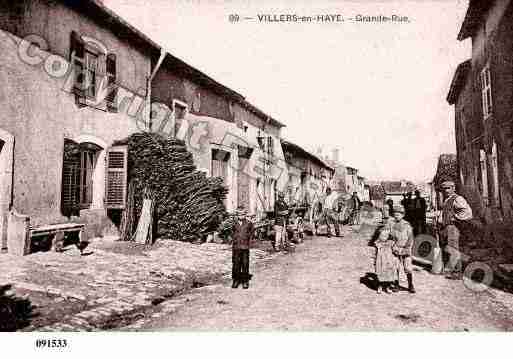 Ville de VILLERSENHAYE, carte postale ancienne