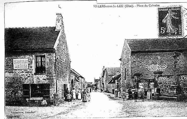 Ville de VILLERSSSTLEU, carte postale ancienne