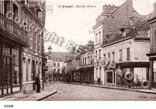 Ville de YVETOT, carte postale ancienne