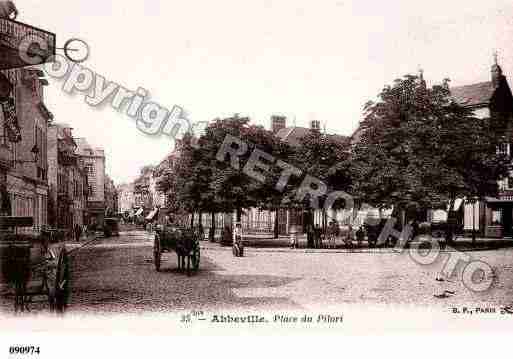 Ville de ABBEVILLE, carte postale ancienne