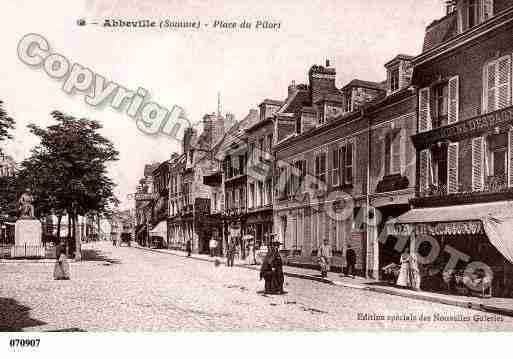 Ville de ABBEVILLE, carte postale ancienne