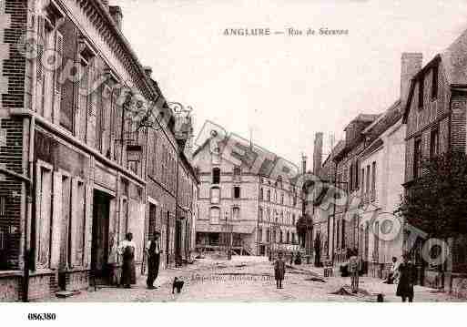 Ville de ANGLURE, carte postale ancienne