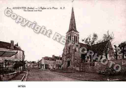 Ville de ARDENTES, carte postale ancienne