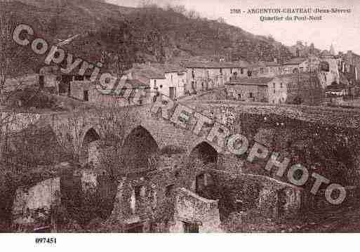 Ville de ARGENTONCHATEAU, carte postale ancienne