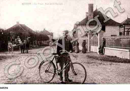 Ville de AULNAY, carte postale ancienne