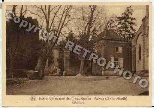 Ville de AULNOISSURSEILLE, carte postale ancienne