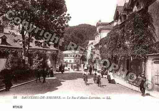 Ville de BAGNERESDEBIGORRE, carte postale ancienne