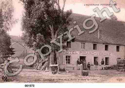 Ville de BAGNOLS, carte postale ancienne