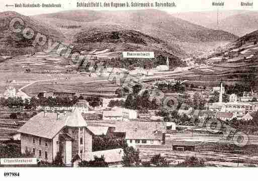 Ville de BAREMBACH, carte postale ancienne