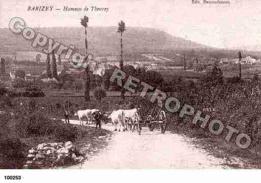 Ville de BARIZEY, carte postale ancienne