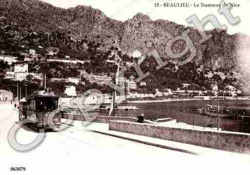 Ville de BEAULIEUSURMER, carte postale ancienne