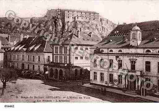 Ville de BELFORT, carte postale ancienne