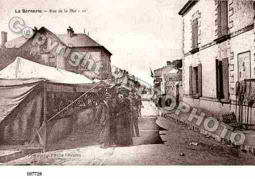 Ville de BERNERIEENRETZ(LA), carte postale ancienne