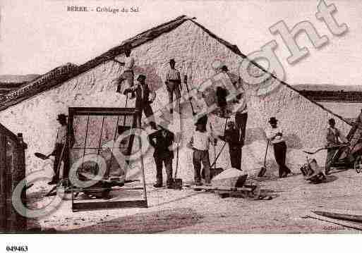 Ville de BERREL'ETANG, carte postale ancienne