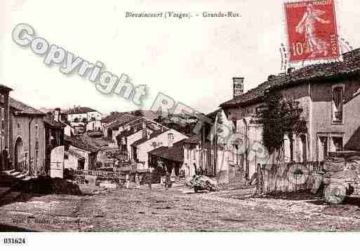 Ville de BLEVAINCOURT, carte postale ancienne