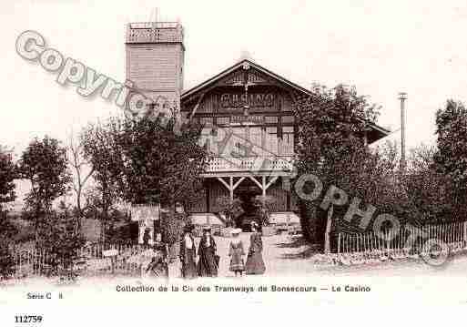 Ville de BONSECOURS, carte postale ancienne