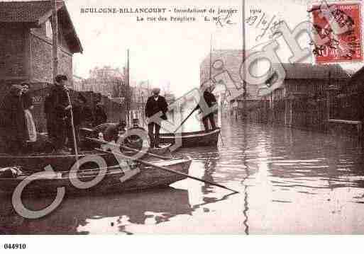 Ville de BOULOGNEBILLANCOURT, carte postale ancienne