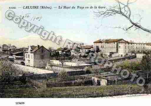 Ville de CALUIREETCUIRE, carte postale ancienne Ville de CALUIREETCUIRE, carte postale ancienne