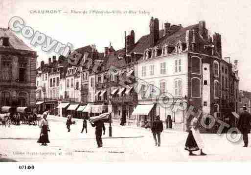 Ville de CHAUMONT, carte postale ancienne