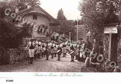 Ville de CHENS, carte postale ancienne