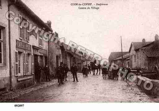 Ville de COINLESCUVRY, carte postale ancienne