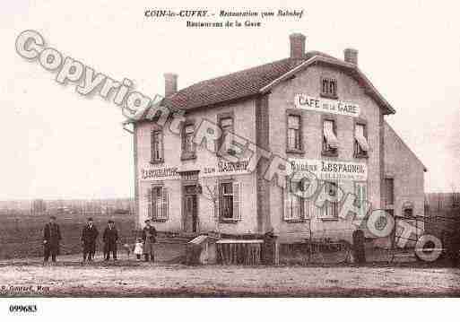 Ville de COINLESCUVRY, carte postale ancienne Ville de COINLESCUVRY, carte postale ancienne