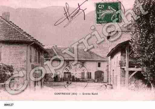 Ville de CONTREVOZ, carte postale ancienne