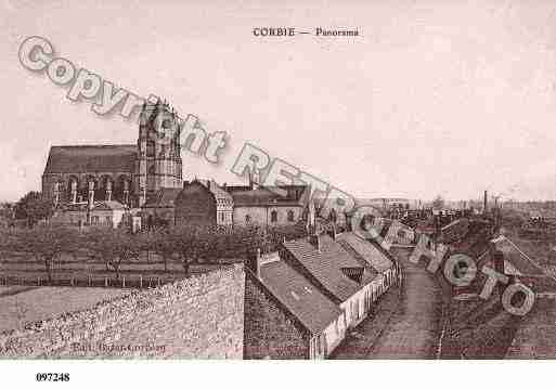 Ville de CORBIE, carte postale ancienne