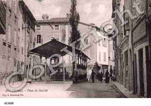 Ville de DIE, carte postale ancienne