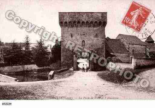 Ville de DRUYESLESBELLESFONTAINES, carte postale ancienne