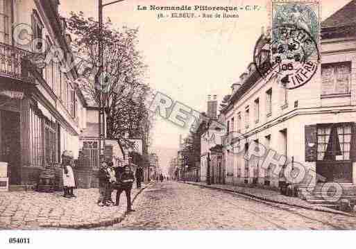 Ville de ELBEUF, carte postale ancienne