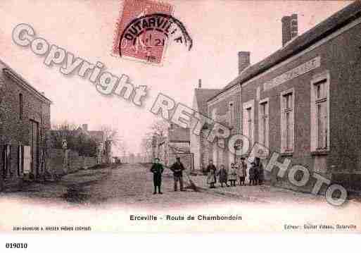 Ville de ERCEVILLE, carte postale ancienne Ville de ERCEVILLE, carte postale ancienne